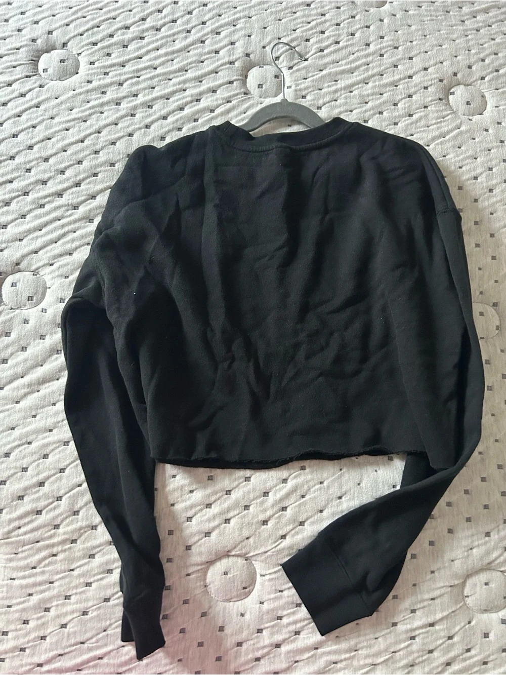 N/A black crewneck
